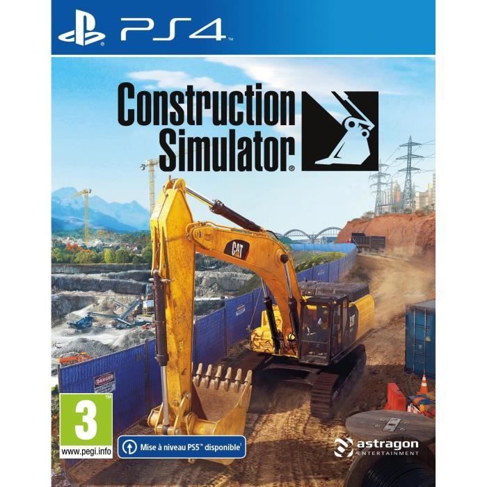 Construction Simulator D1 Jeu PS4 - État correct Astragon sur Cdiscount Seconde Vie